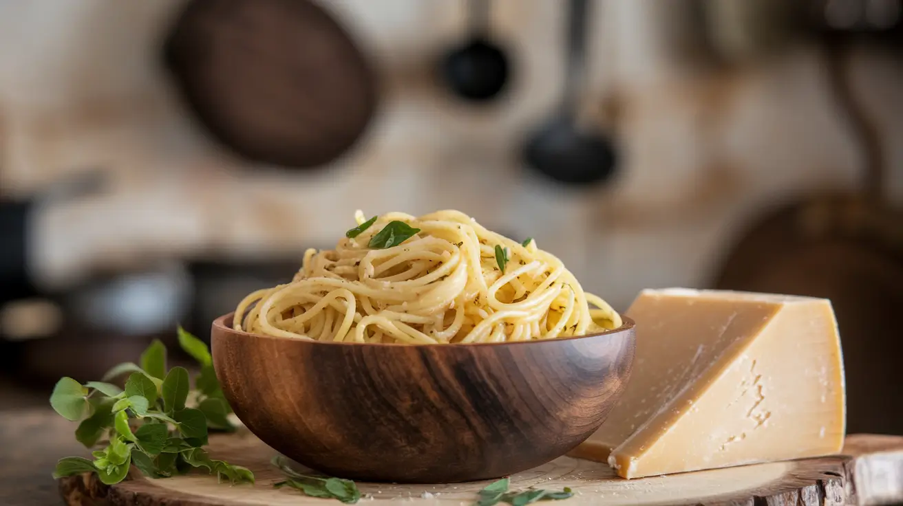 a deliciously plated spaghetti aglio e olio, capturing the simplicity and elegance of this classic Italian dish. Let me know if you need any adjustments or additional details!