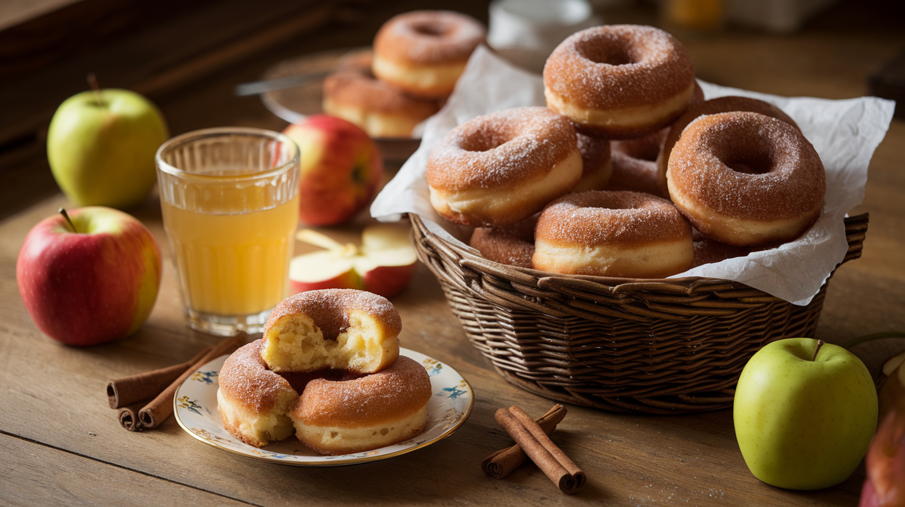 Apple Cider Doughnuts: A Taste of Autumn's Warm Embrace